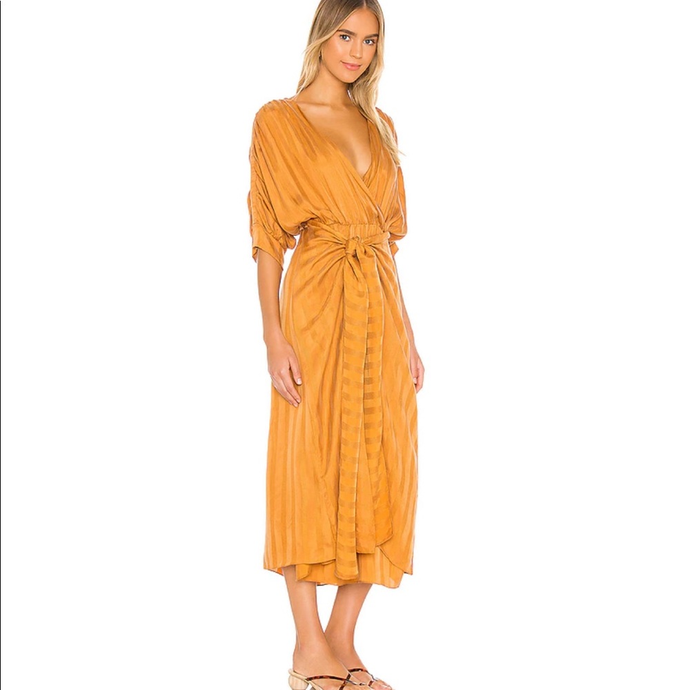 X REVOLVE Sami Dress by Callahan in HONEY  XS